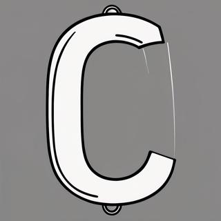 Piirretty Kirjain C Varityskuva 56469 12358