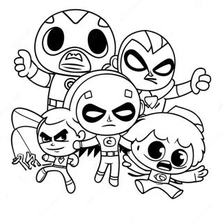 Teen Titans Go Tiimi Varityskuva 58654-12830