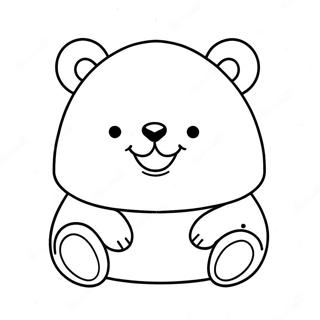 Iloinen Squishmallow Karhu Varityskuva 58919-12905