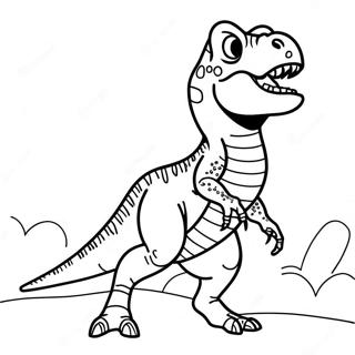 T Rex Karjuu Jurassic Park Varityskuva 59585-13051