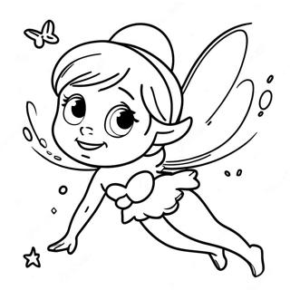 Tinker Bell Lentaa Taivaalla Varityskuva 60311-13210