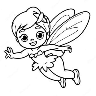 Tinker Bell Lentaa Taivaalla Varityskuva 60311-13212