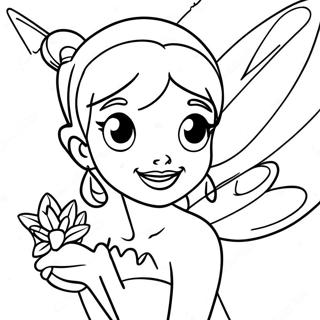 Tinker Bell Kimaltelevalla Keijupolylla Varityskuva 60312-13214