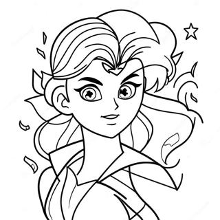 Sailor Jupiter Salamoiden Kanssa Varityskuva 60764-13343