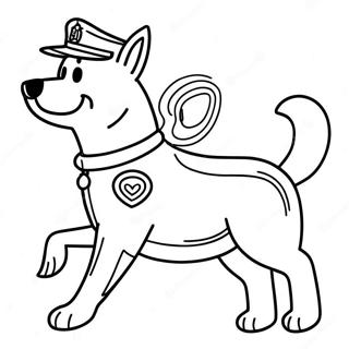 Poliisikoira Toiminnassa Varityskuva 61045-13398