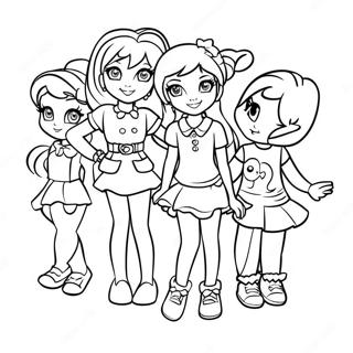 Polly Pocket Ystavien Kanssa Varityskuva 63609-14095