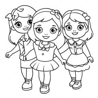 Polly Pocket Ystavien Kanssa Varityskuva 63609-14096