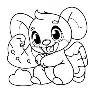 Leikkisa Stitch Ja Angel Varityskuva 66632 14574