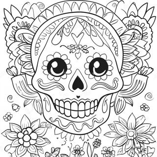 Elavainen Meksikolainen Kansantaide Varityskuva 66722 14600