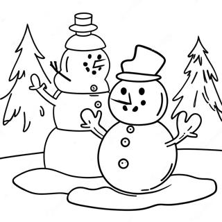 Rubble Rakentaa Lumiukkoa Varityskuva 67254 14722