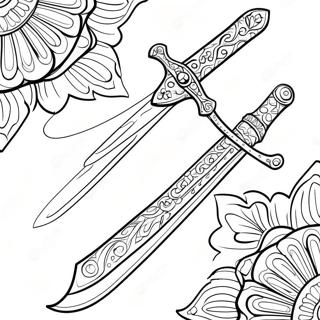 Kiiltava Miekka Jalokivilla Varityskuva 69861-15296