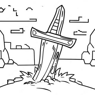 Rautamiekka Minecraft Varityskuva 70688-15478