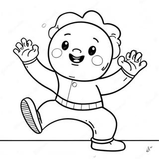 Iloinen Huggy Wuggy Tanssimassa Varityskuva 71984 15838