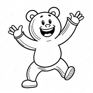 Iloinen Huggy Wuggy Tanssimassa Varityskuva 71984 15839