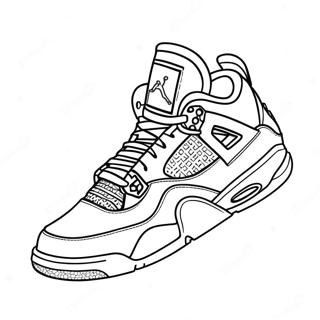 Jordan 4 Sneaker Värityskuvat