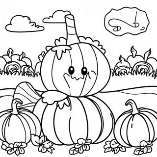 Iloinen Kurpitsapellon Varittamissivu 72468 16218