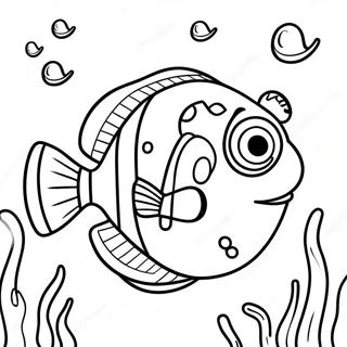 Iloinen Dory Uimassa Varityskuva 72519-16258