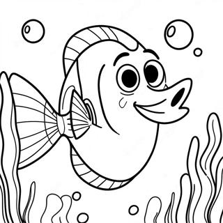 Iloinen Dory Uimassa Varityskuva 72519-16260