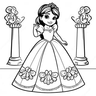 Elena Avalorissa Kuninkaallisessa Puvussa Varityskuva 72828-16489