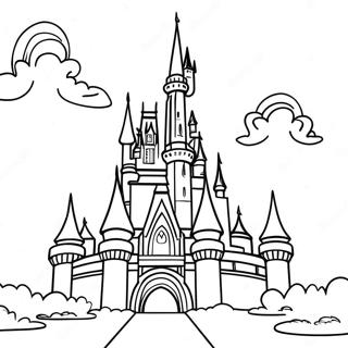 Taianomainen Disney Linna Varittamislehti 73343-16890