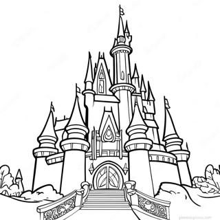 Kimalteleva Disney Linna Varittamislehti 73345-16897