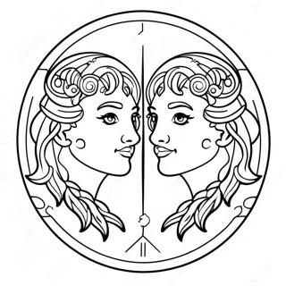 Kaksoset Horoskooppimerkki Varitettava Sivusto 74243-17599