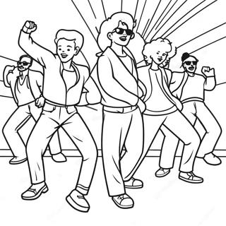 Funky 80 Luvun Tanssiparty Varityskuva 74960-18164