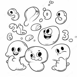 Hauskat Sarjakuvan Numerot Varityskuva 75501 18582