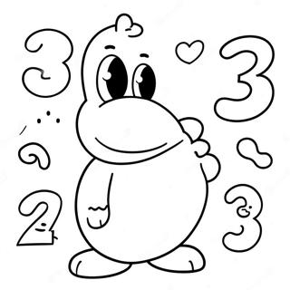 Hauskat Sarjakuvan Numerot Varityskuva 75501 18583