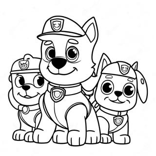 Halloweenin Paw Patrol Varittamissivu 75729-18746