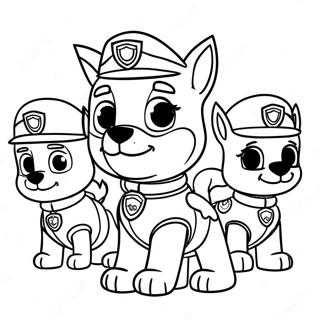 Halloweenin Paw Patrol Varittamissivu 75729-18748