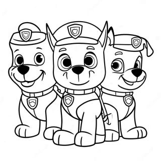 Kauhea Halloweenin Paw Patrol Varittamissivu 75730-18750