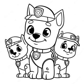 Sopo Halloweenin Paw Patrol Varittamissivu 75731-18753