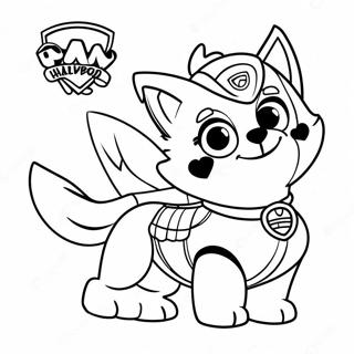 Pelottava Halloweenin Paw Patrol Varittamissivu 75733 18762