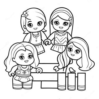 Lego Friends Varittamissivu 75857-18847