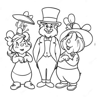 Varikkaat Luku Ympari Amerikkaa Hahmot Varityssivu 76651-19471