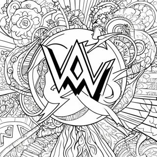 Rohkea Wwe Logo Varityssivu 78249-20695