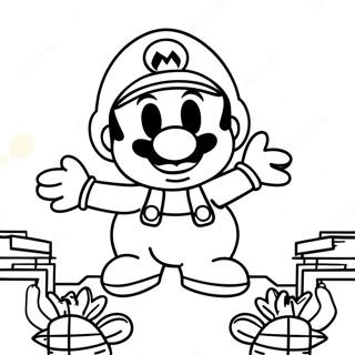 Super Mario Bros Elokuva Värityskuvat