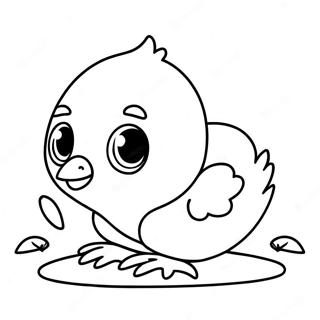 Leikkisa Vauva Kana Kurkistaa Varitettava Sivun 78922-21224