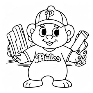 Sopo Phillies Maskotti Varityskuva 79125-21370