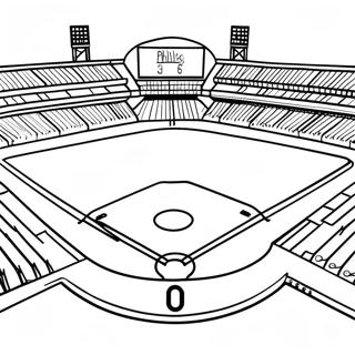 Phillies Baseballkentta Varityskuva 79127-21377