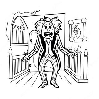 Beetlejuice Värityssivut