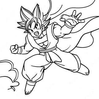 Goku Lentaa Nimbusilla Varityskuva 8027-2593