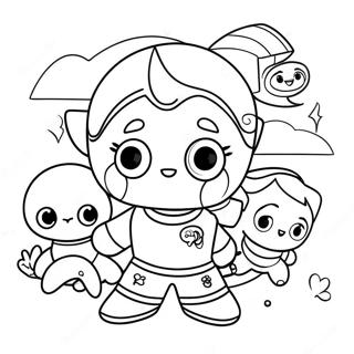 Sopot Sateenkaari Rangersit Elainten Varityskuva 80287 22267