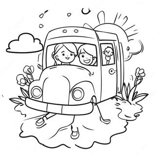 Iloinen Esikoulun Ensimmainen Paiva Varityskuva 80388-22340