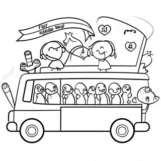 Punainen Nauha Viikko Värityssivut