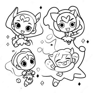 Kimaltelevat Voimat Sankarit Toiminnassa Varittamissivu 81184 22957