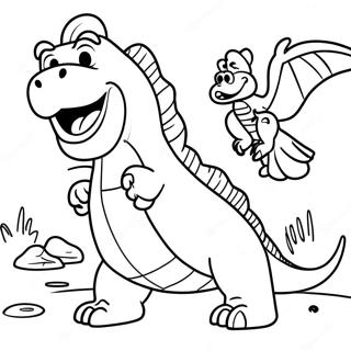 Barney Rubble Ja Dino Varittamissivu 81210 22982