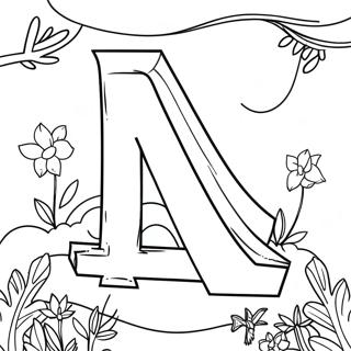 Luontoaiheinen Kirjain N Varityskuva 81262-23023