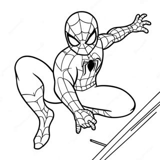 Spiderman Toiminta Asennossa Varityskuva 81316-23069